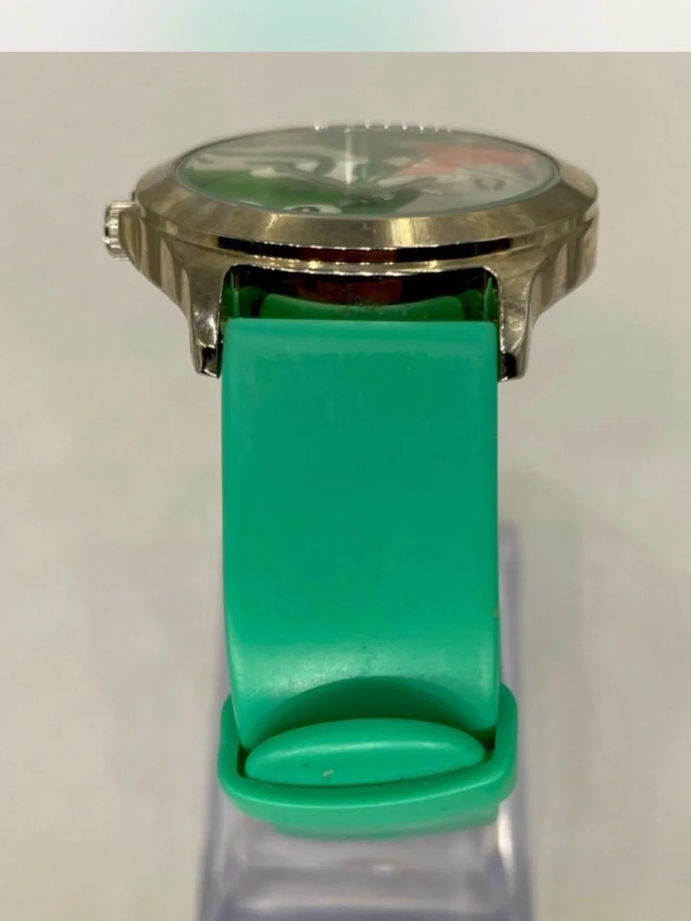 Men’s  *** M&M's “ Jade Green Character Watch - Green Silicone Band * Collectors
